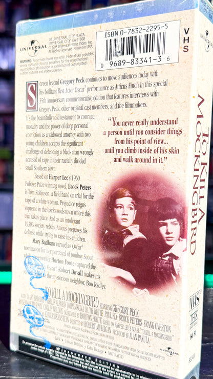 To Kill A Mockingbird 35th Anniversary Edition