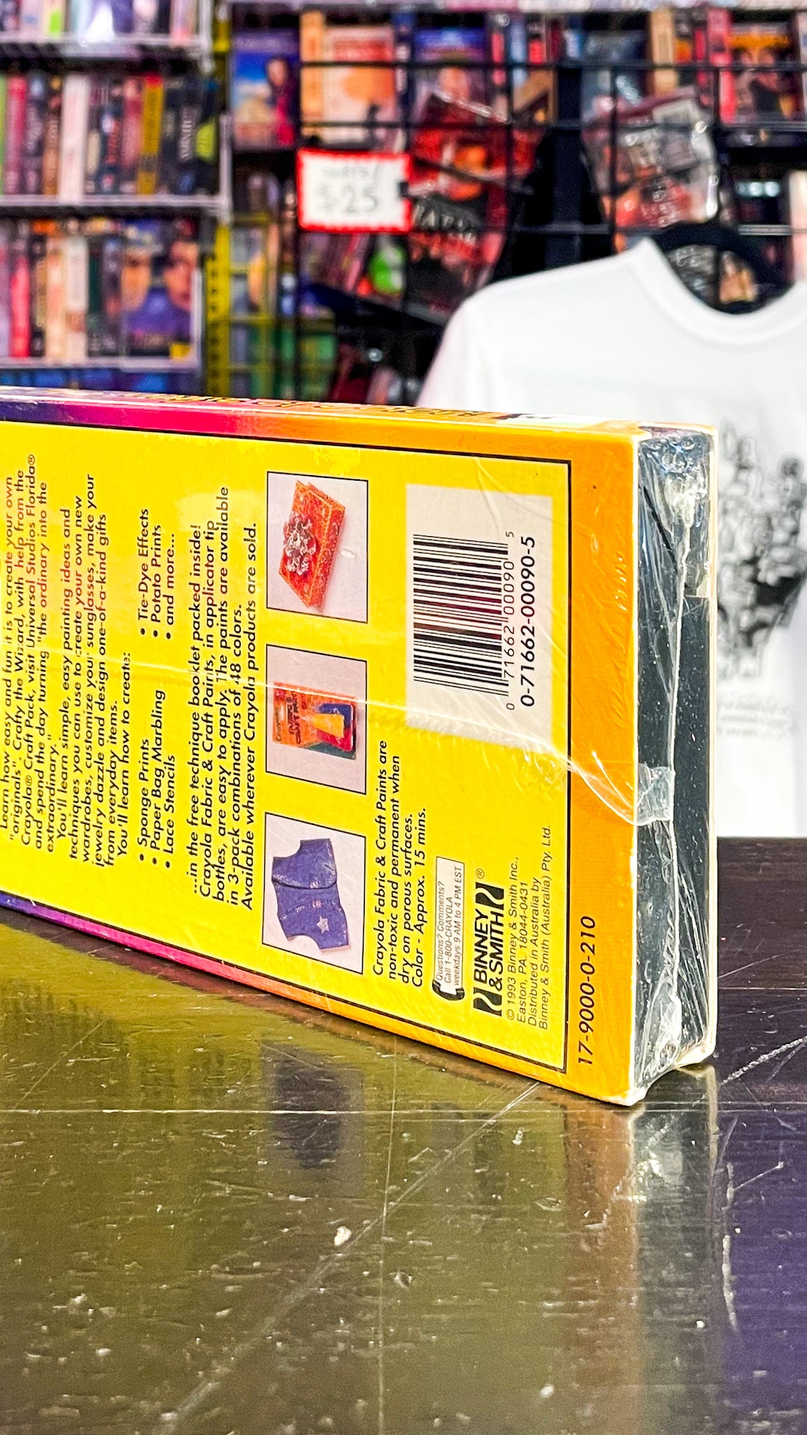 The Magic Of Color! With Crayola Fabric& Craft Paint