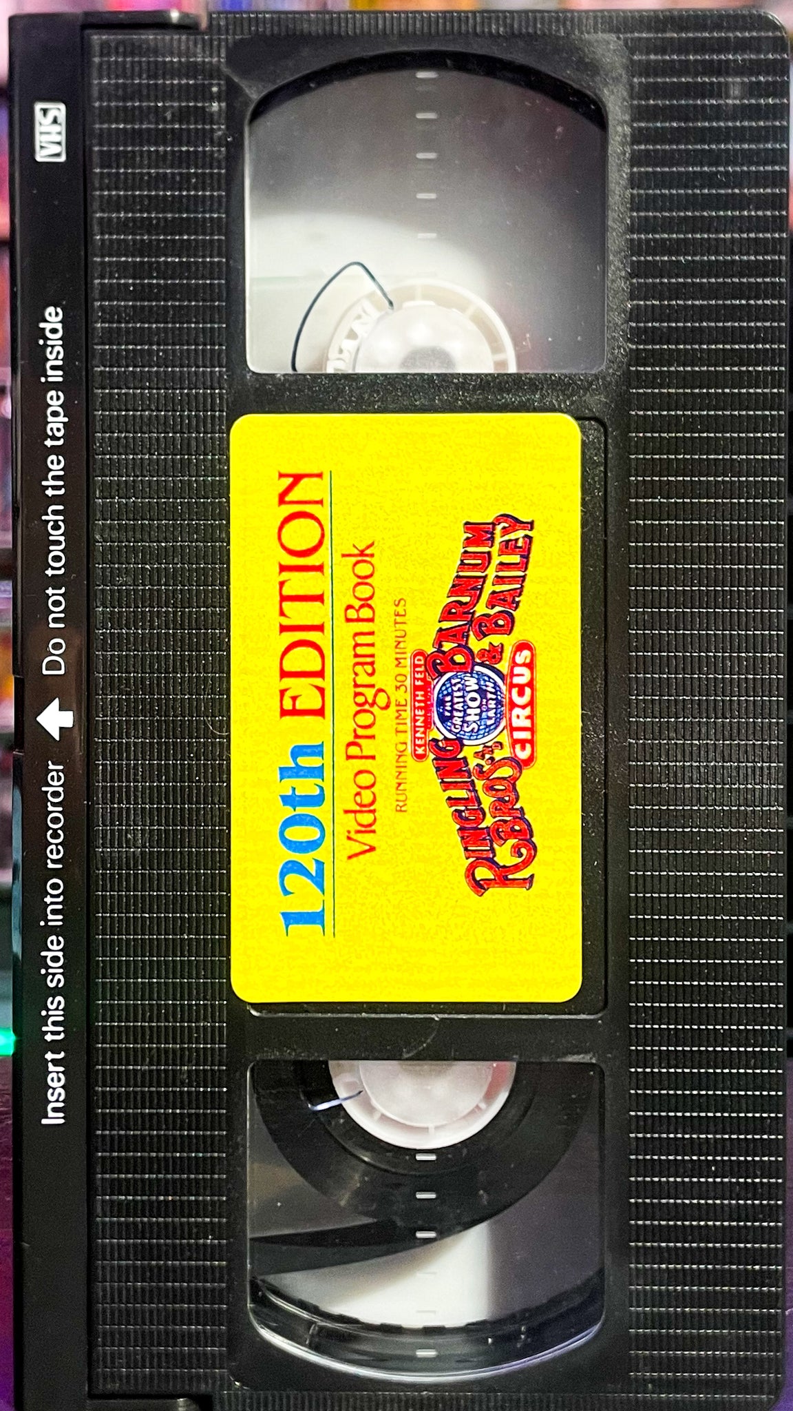 Ringling Bros. And Barnum & Bailey Circus 120th Edition Video Program Book