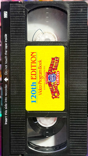 Ringling Bros. And Barnum & Bailey Circus 120th Edition Video Program Book