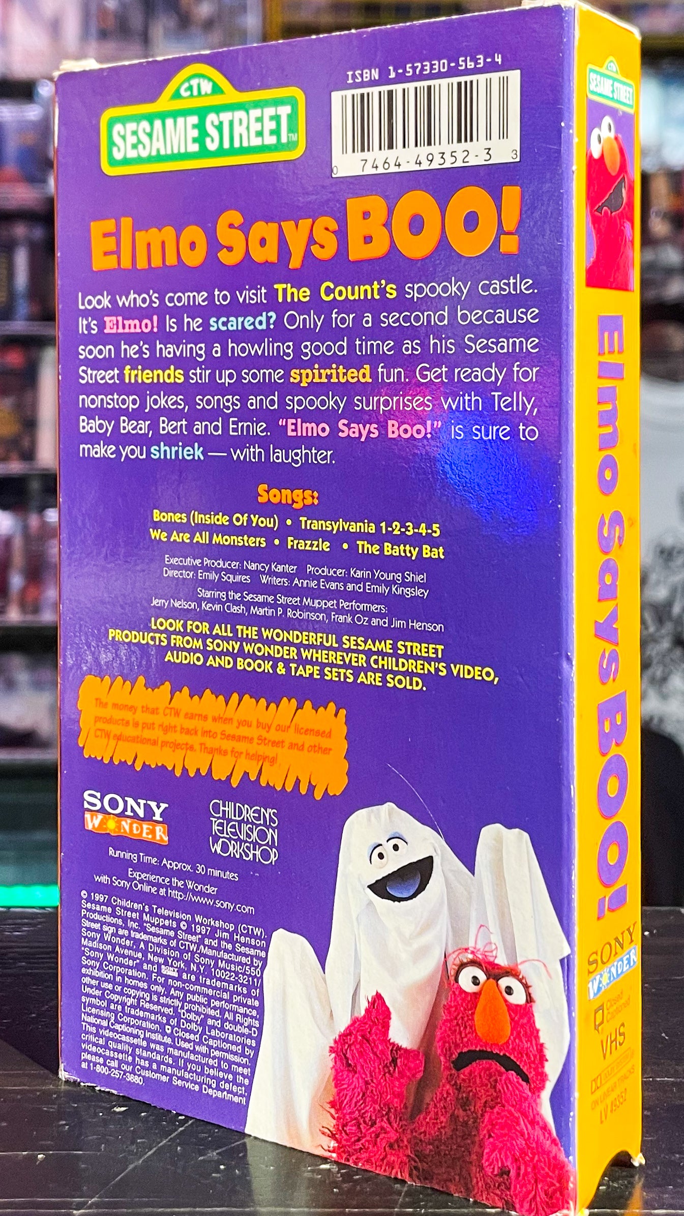 Sesame Street - Elmo Says Boo! – WHAMMY! Analog Media