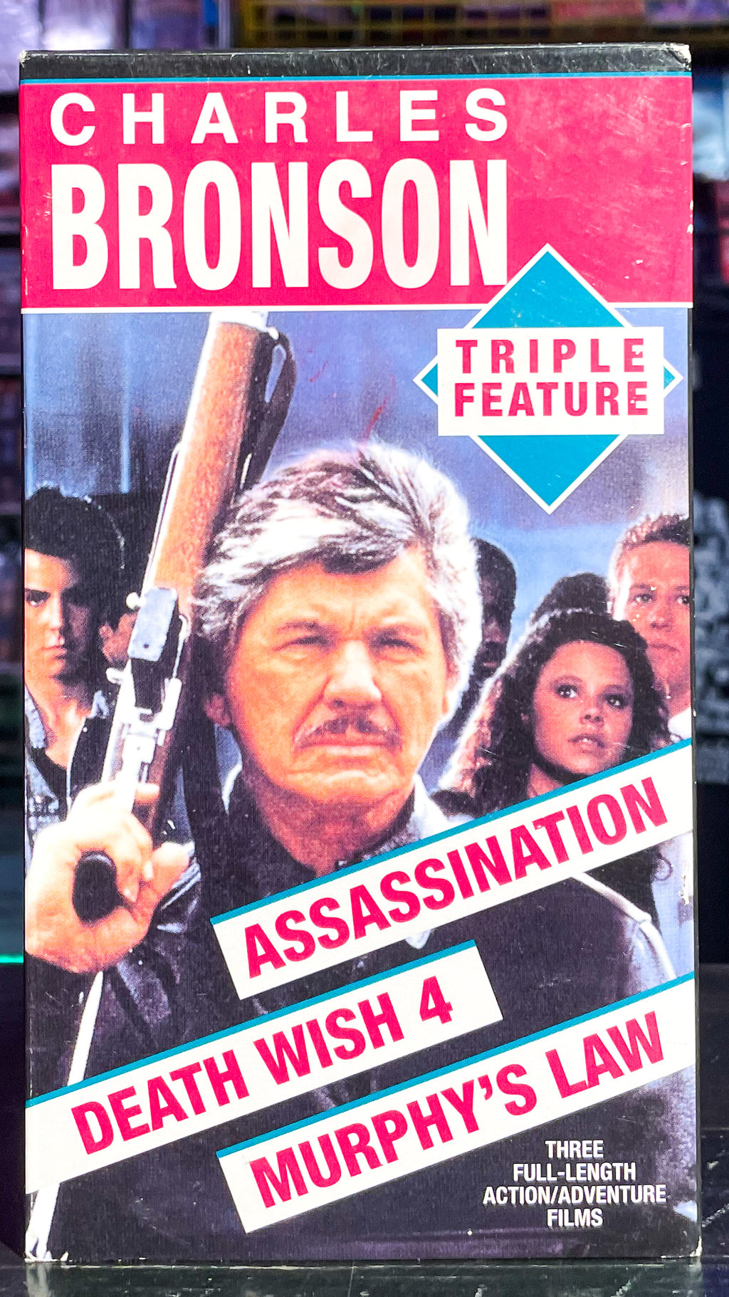 Charles Bronson Triple Feature: Assassination, Death Wish 4, Murphy’s Law