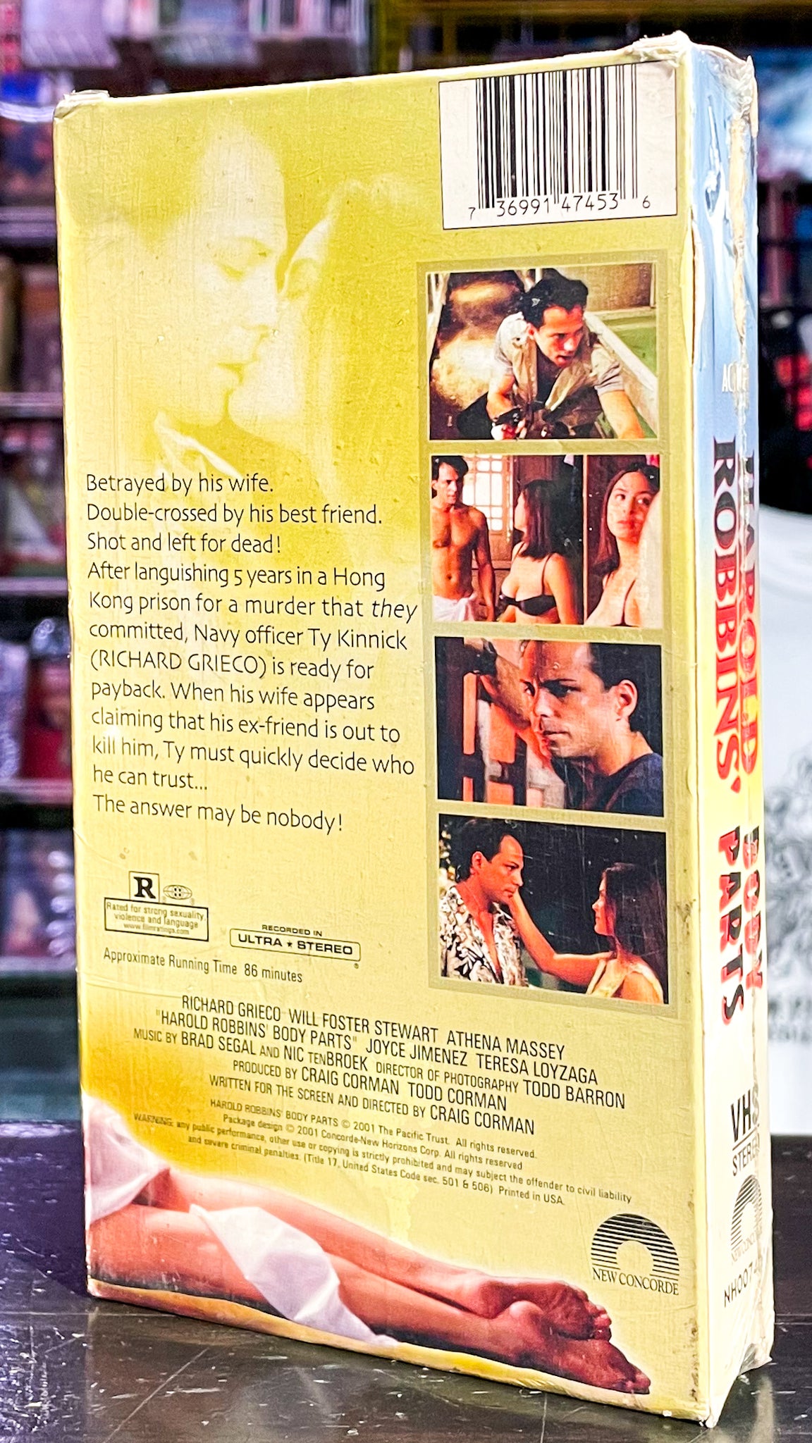 Harold Robbins’ Body Parts