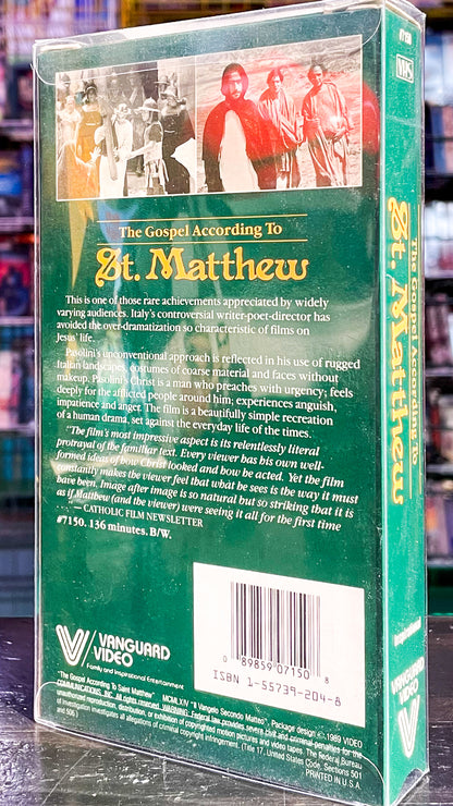The Gospel According To St. Matthew