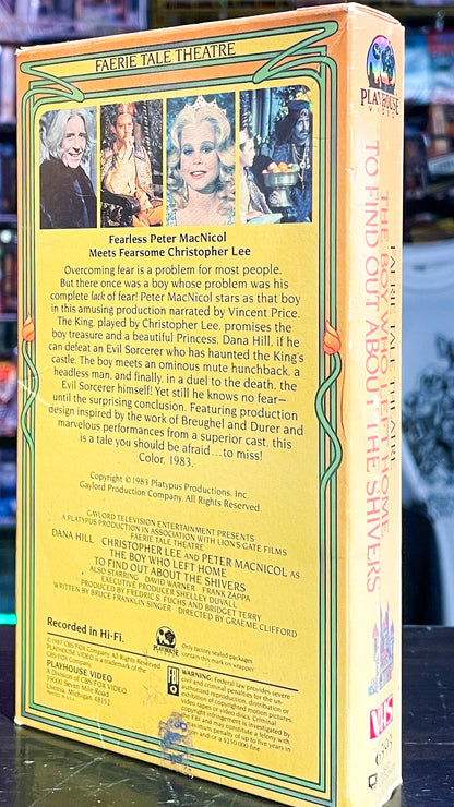 Faerie Tale Theater: The Boy Who Left Home To Find Out About The Shivers