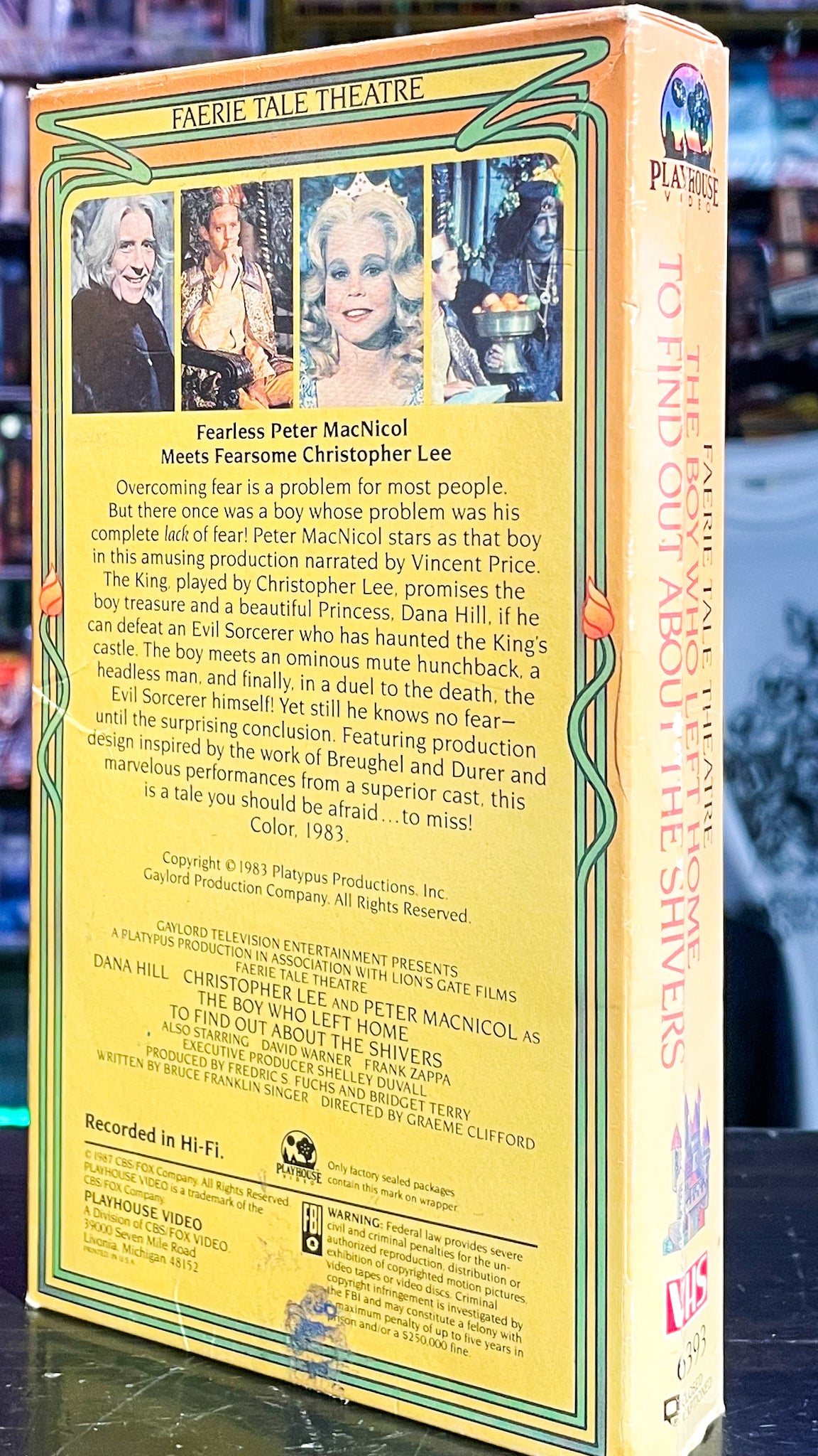 Faerie Tale Theater: The Boy Who Left Home To Find Out About The Shivers
