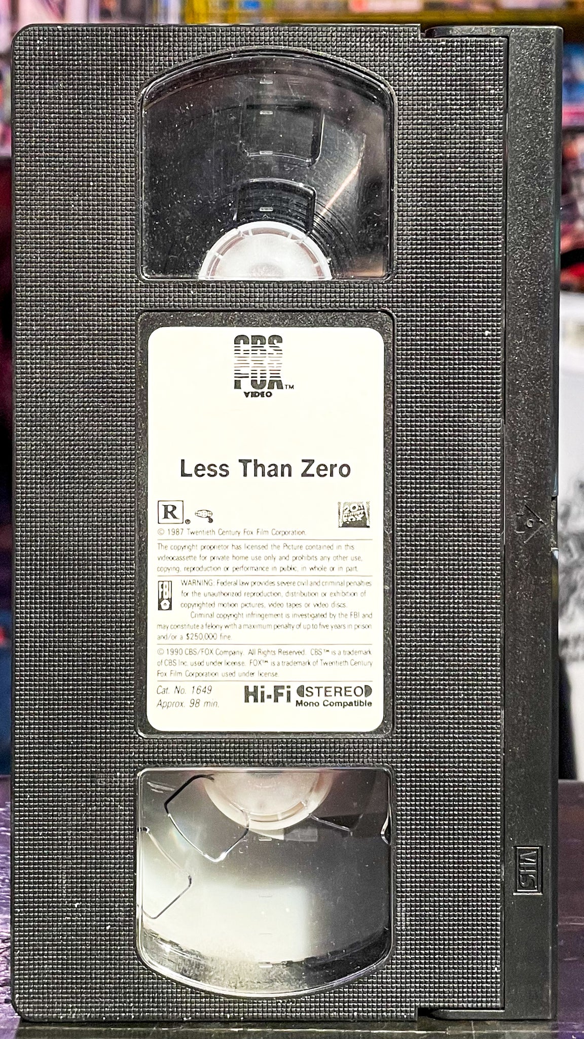 Less Than Zero