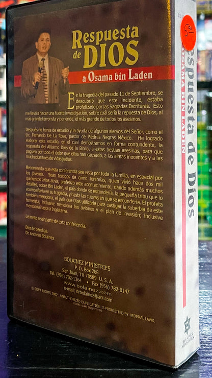 Respeuesta De Dios a Osama Bin Laden