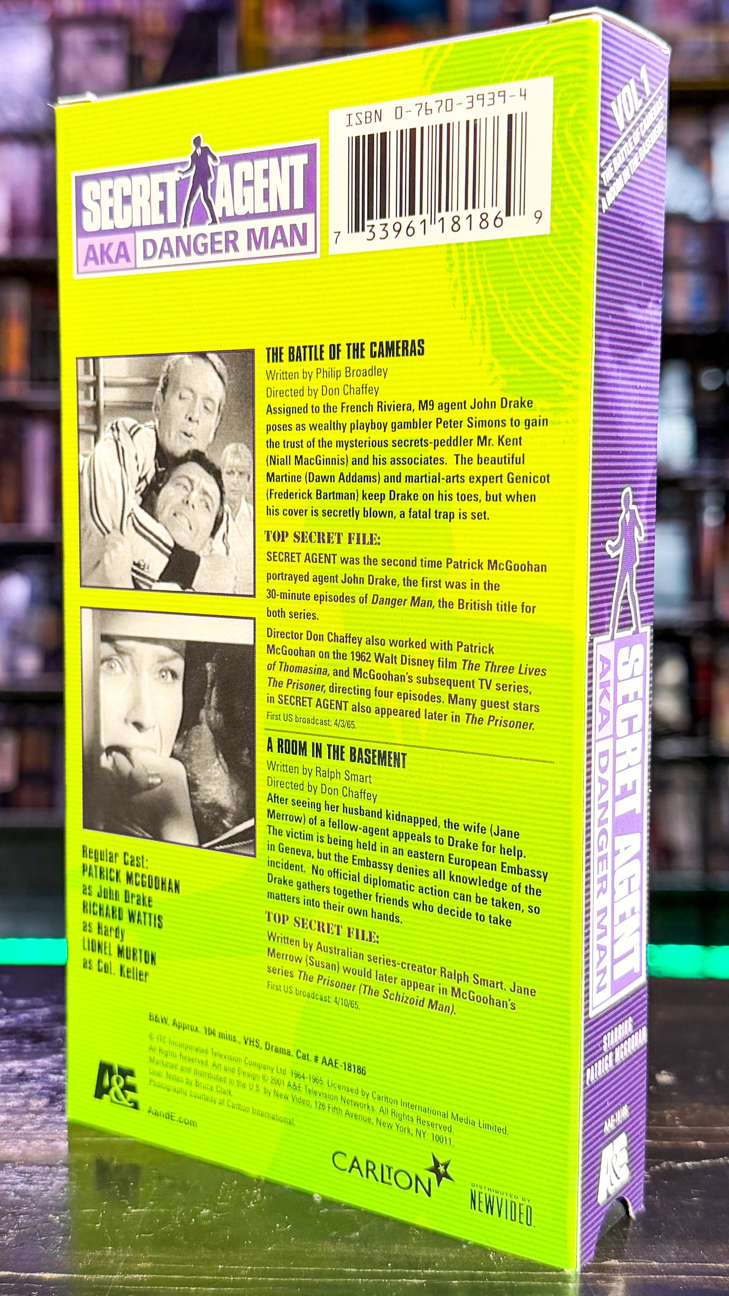 Secret Agent Aka Danger Man 6 EP. Box Set
