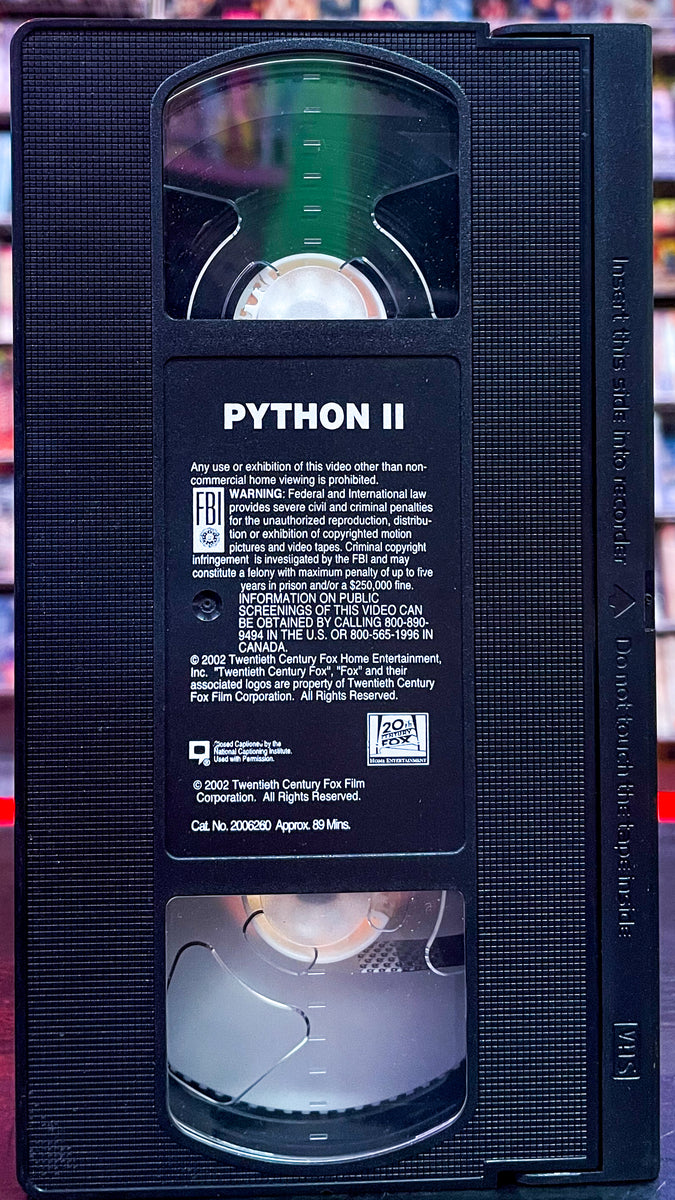 Python 2 – WHAMMY! Analog Media