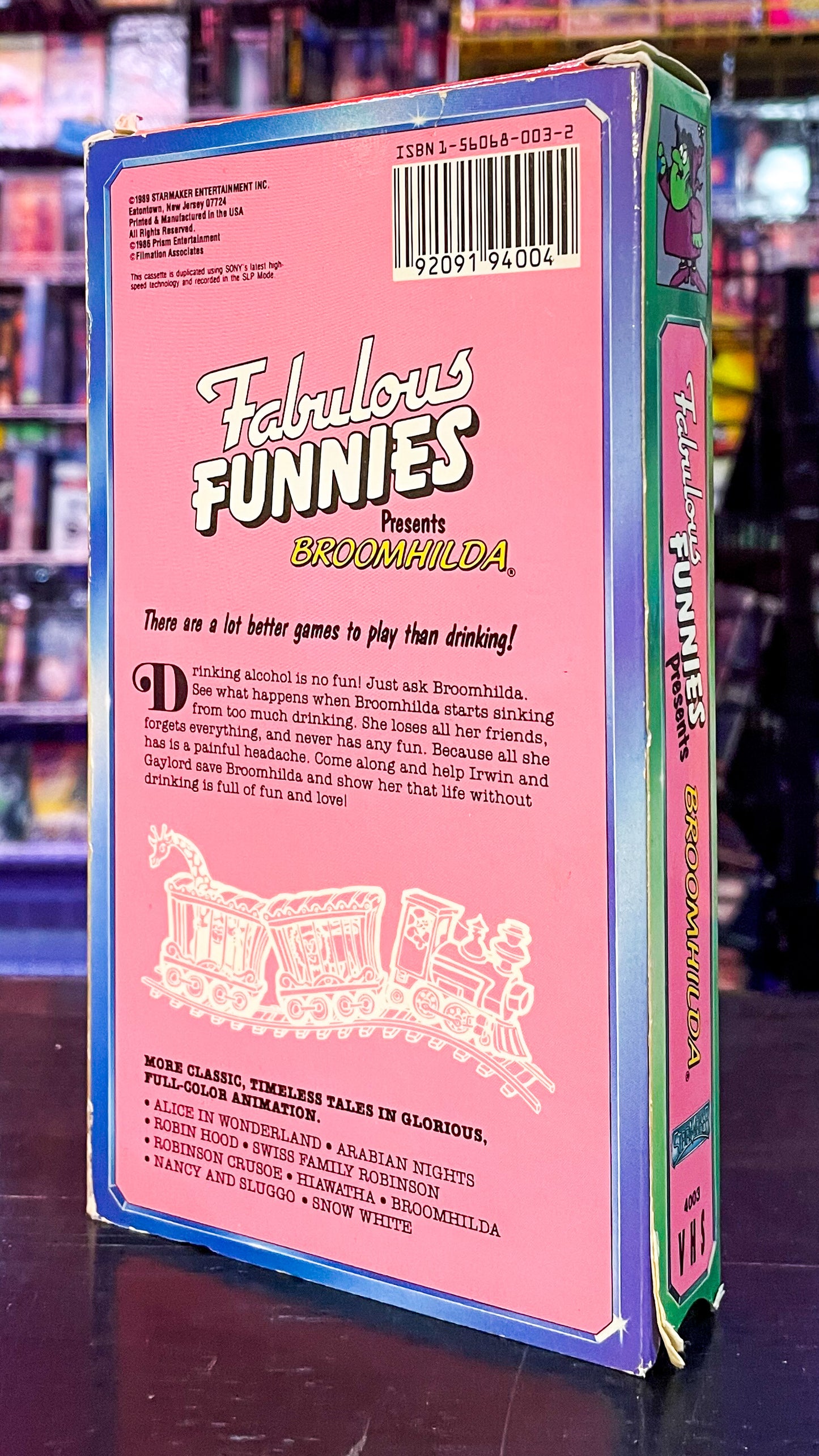 Fabulous Funnies Presents Broomhilda in “Flying High”