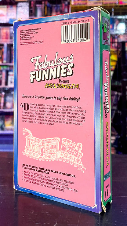 Fabulous Funnies Presents Broomhilda in “Flying High”