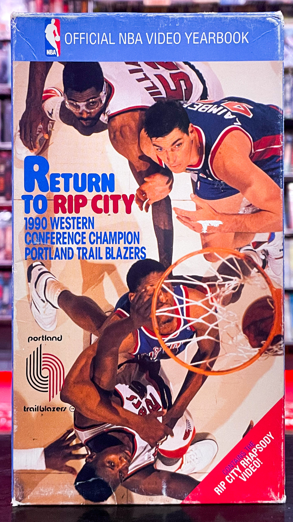 Return To Rip City 1990 Western Conference Champion Portland Trail Blazers