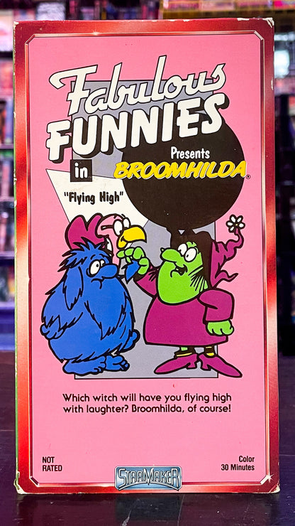 Fabulous Funnies Presents Broomhilda in “Flying High”