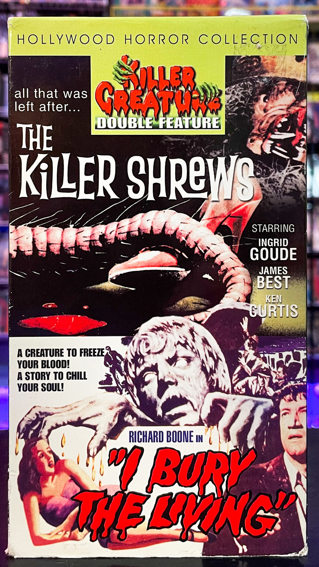 Killer Creatures Double Feature: The Killer Shrews/ “I Bury The Living”