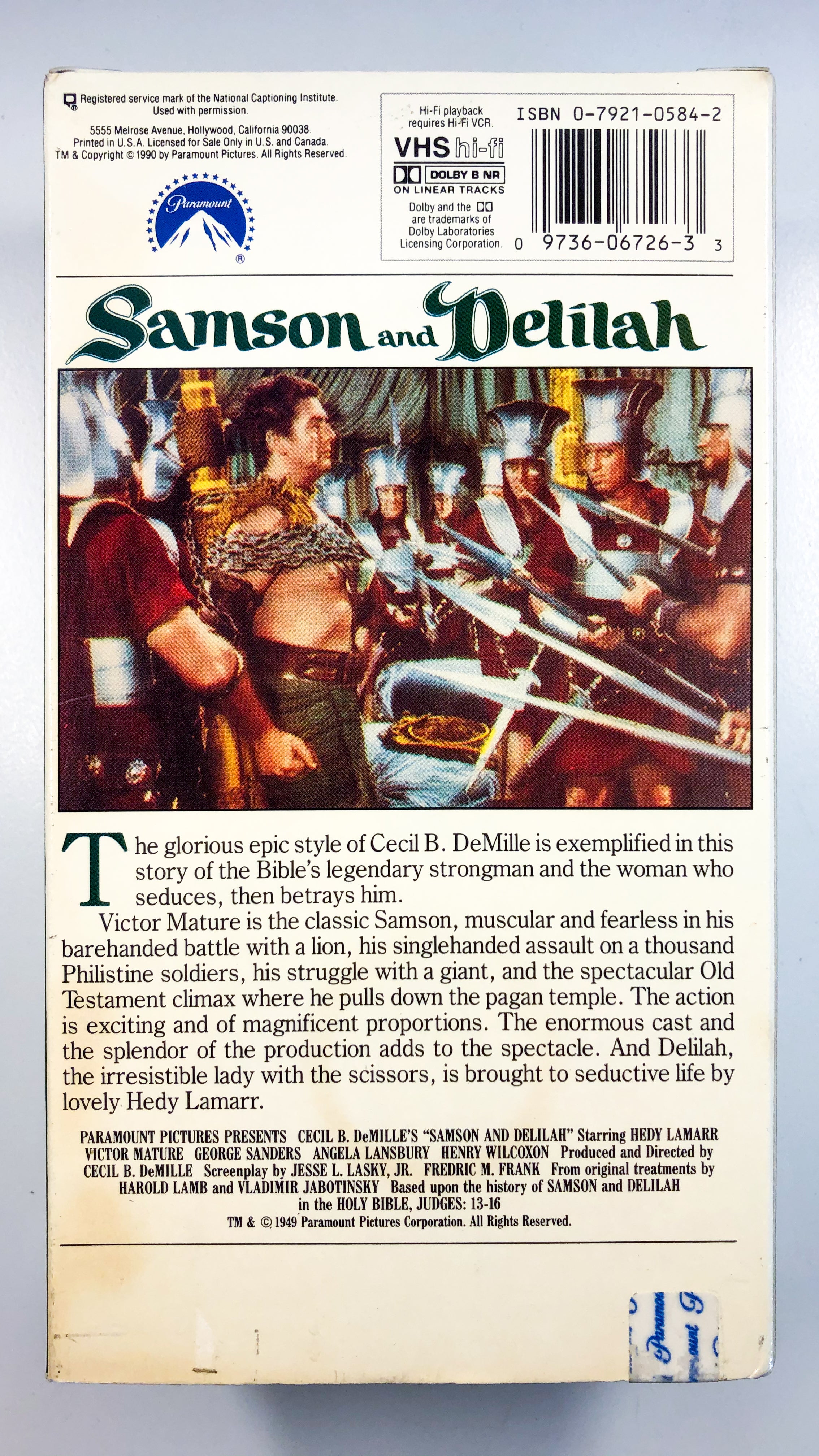 Samson and Delilah – WHAMMY! Analog Media