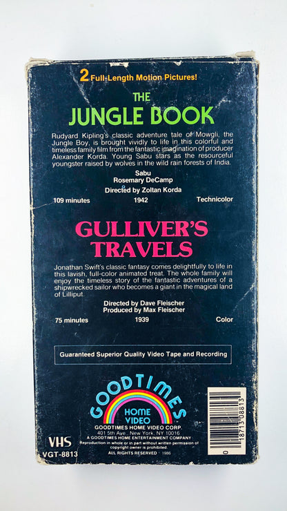 The Jungle Book/Gulliver's Travels