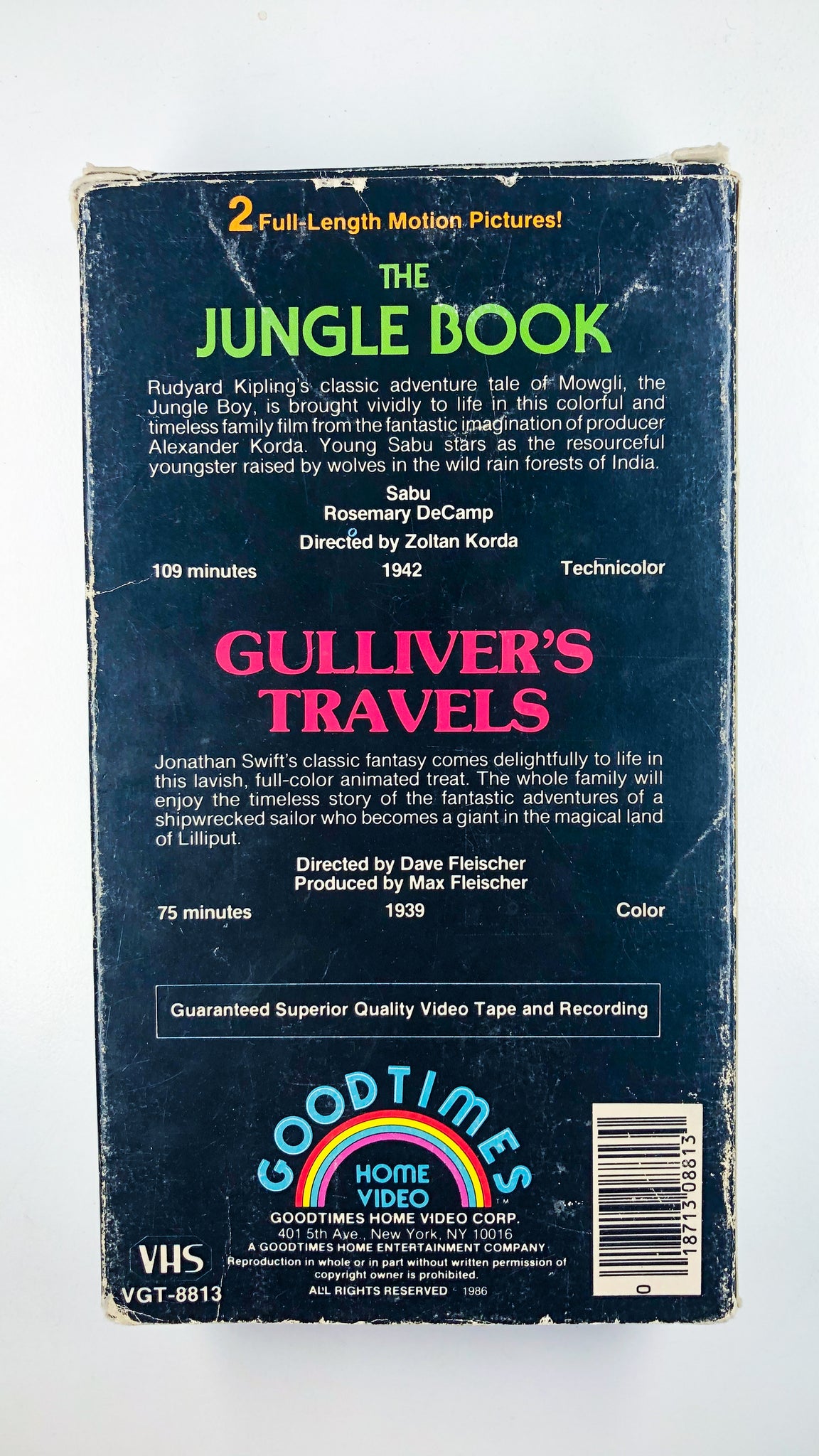 The Jungle Book/Gulliver's Travels