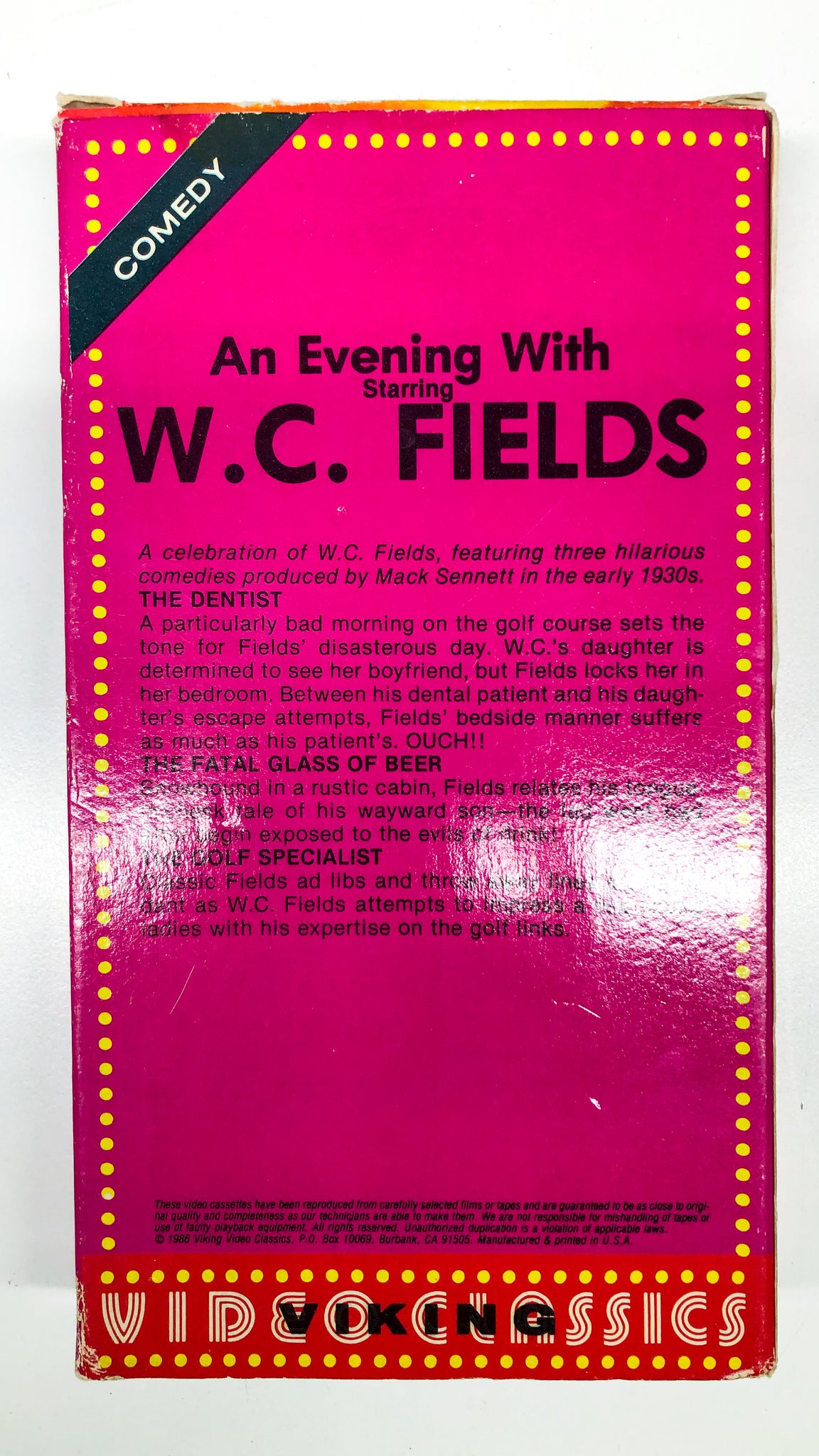 An Evening with W.C. Fields