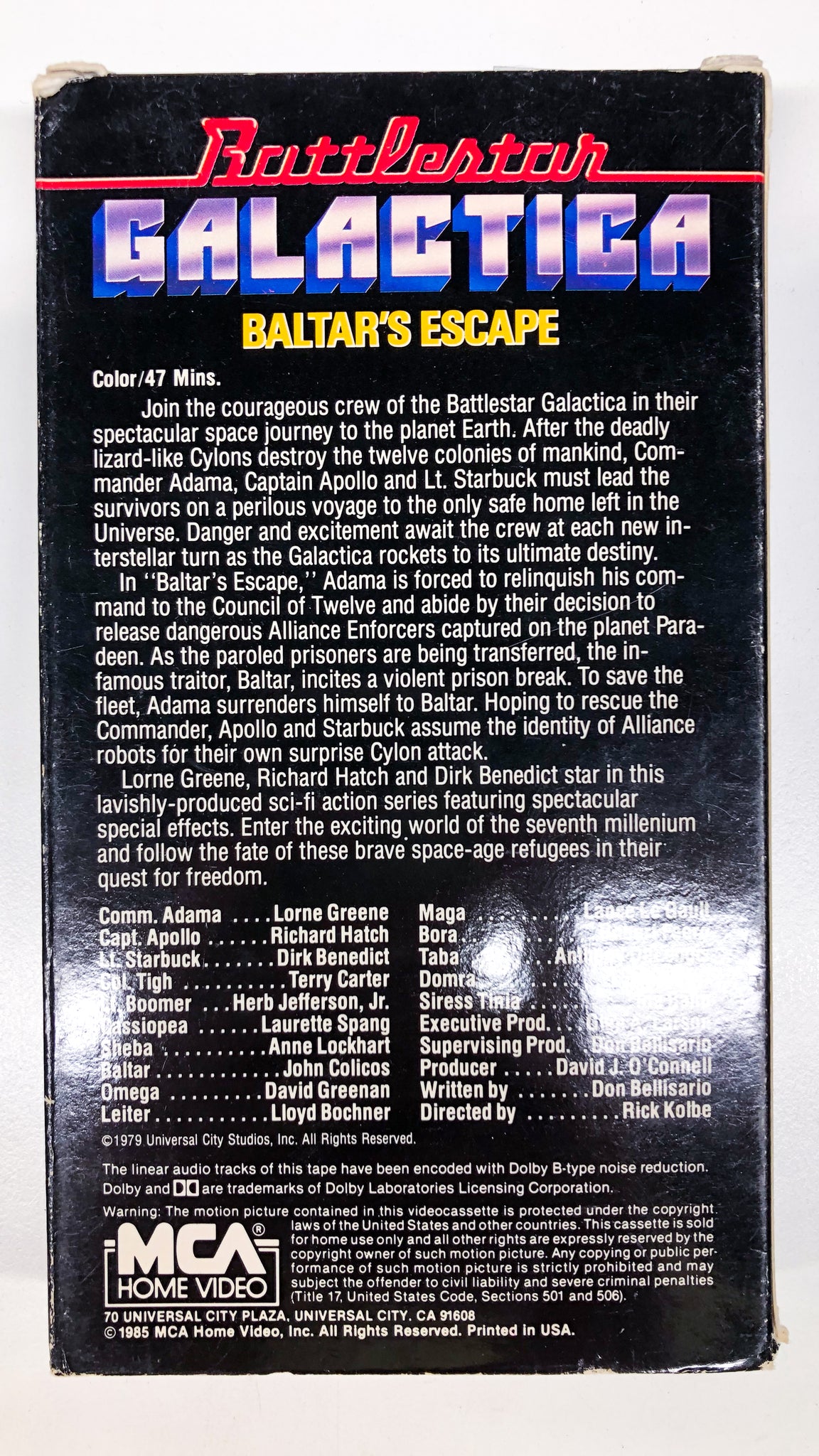 Battlestar Galactica: Baltar's Escape