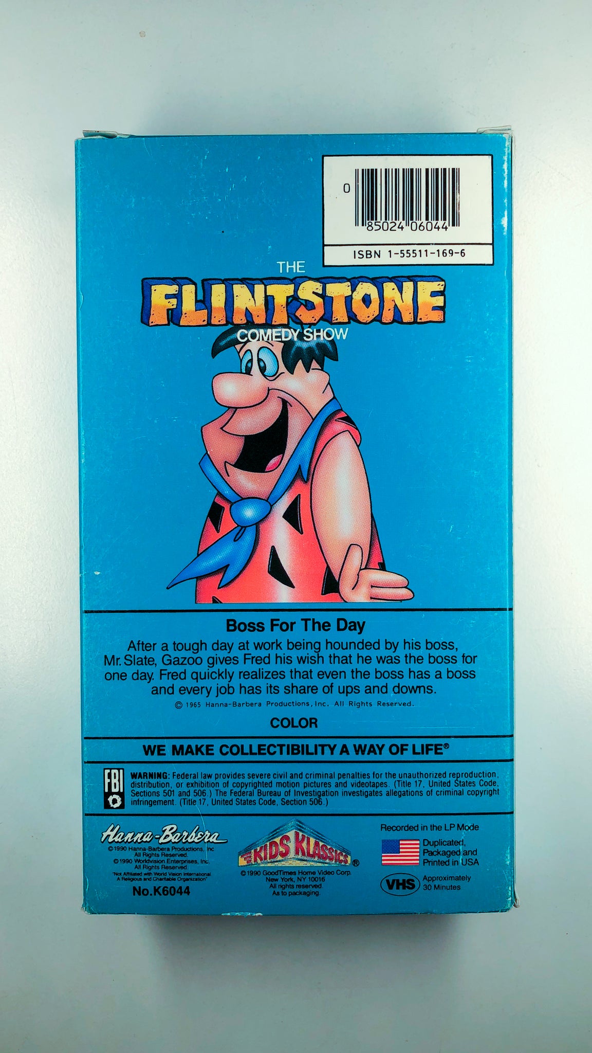The Flintstone Comedy Show: Boss for the Day