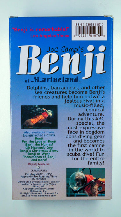 Benji at Marineland