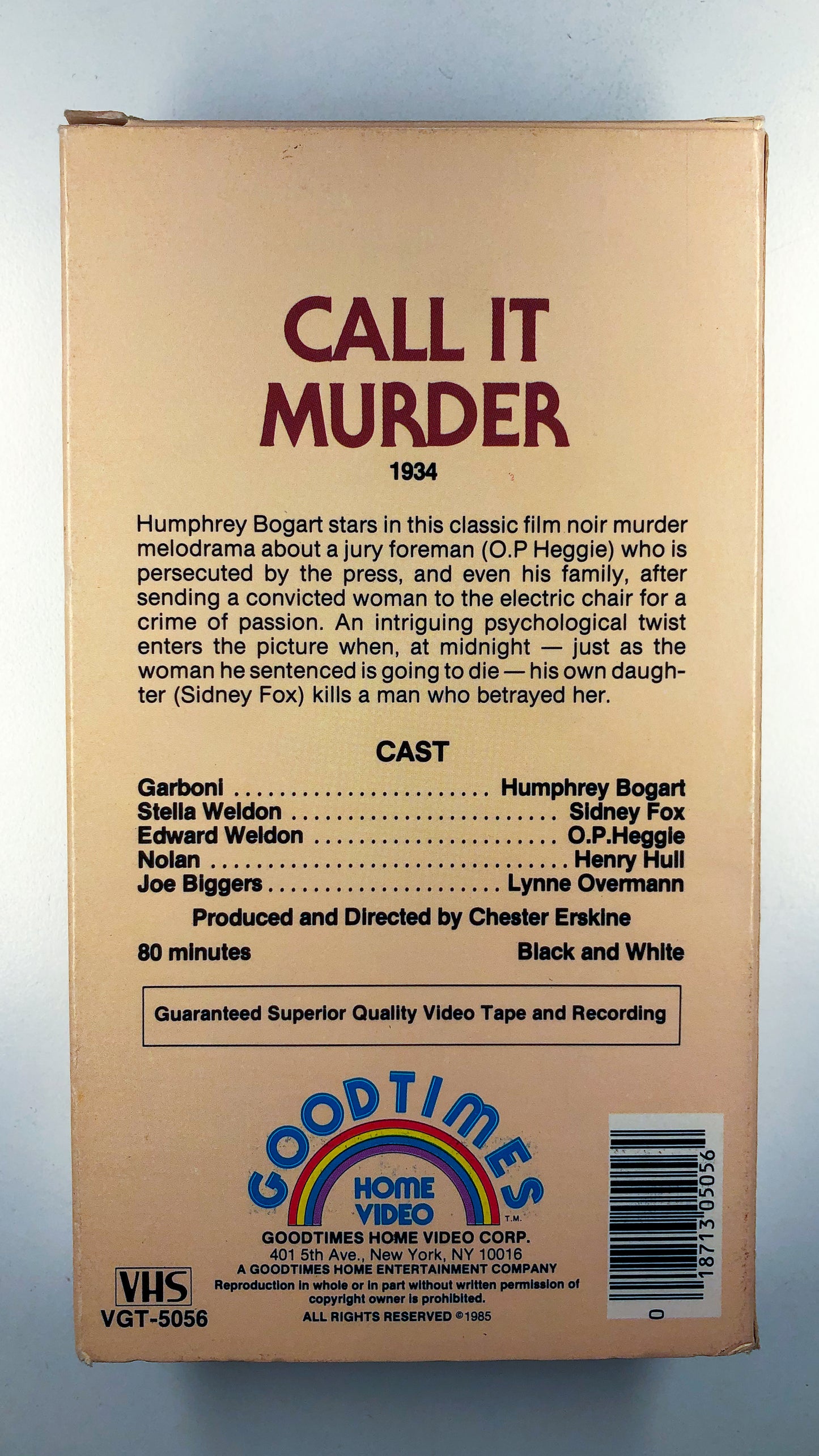 Call it Murder